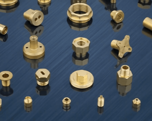 Precision brass and metal components manufactured by Shree Khodiyar Metal Products