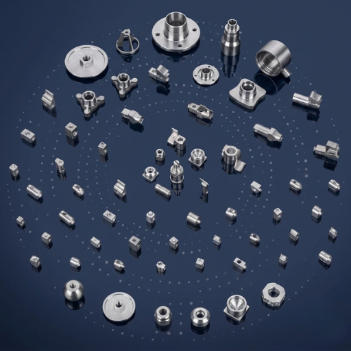 CNC machined stainless steel precision parts in Jamnagar