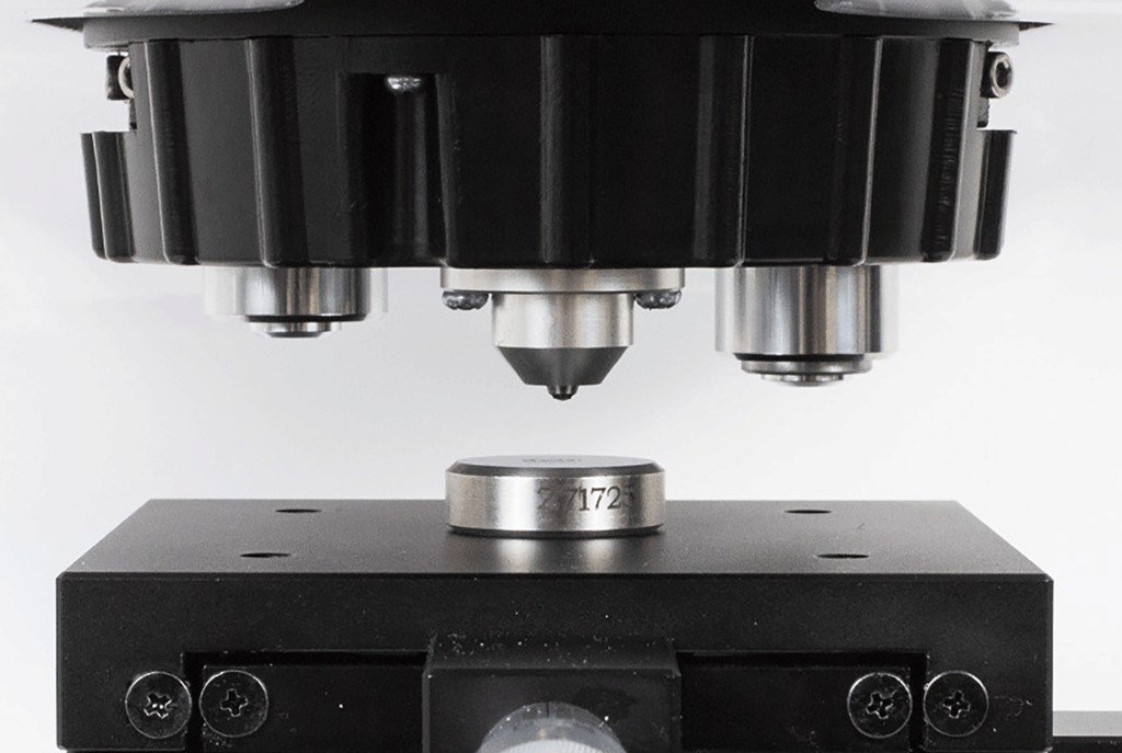 Hardness tester for precision metal inspection at Shree Khodiyar Metal Products, Jamnagar